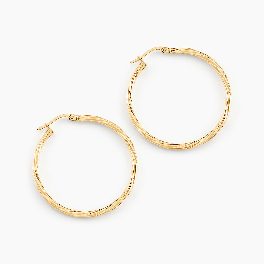 Cr&eacute;oles Youri Or Jaune - Cr&eacute;oles Femme | Marc Orian