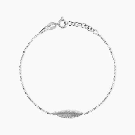 Bracelet Euriell Argent Blanc - Bracelets fantaisie Femme | Marc Orian