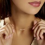 Collier Ilvia Or Rose Diamant - Colliers avec pierres Femme | Marc Orian