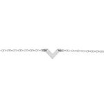 Bracelet Veroniica Argent Blanc - Bracelets fantaisie Femme | Marc Orian