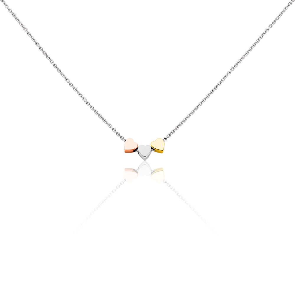 Collier Tania Argent Tricolore - Colliers fantaisie Femme | Marc Orian