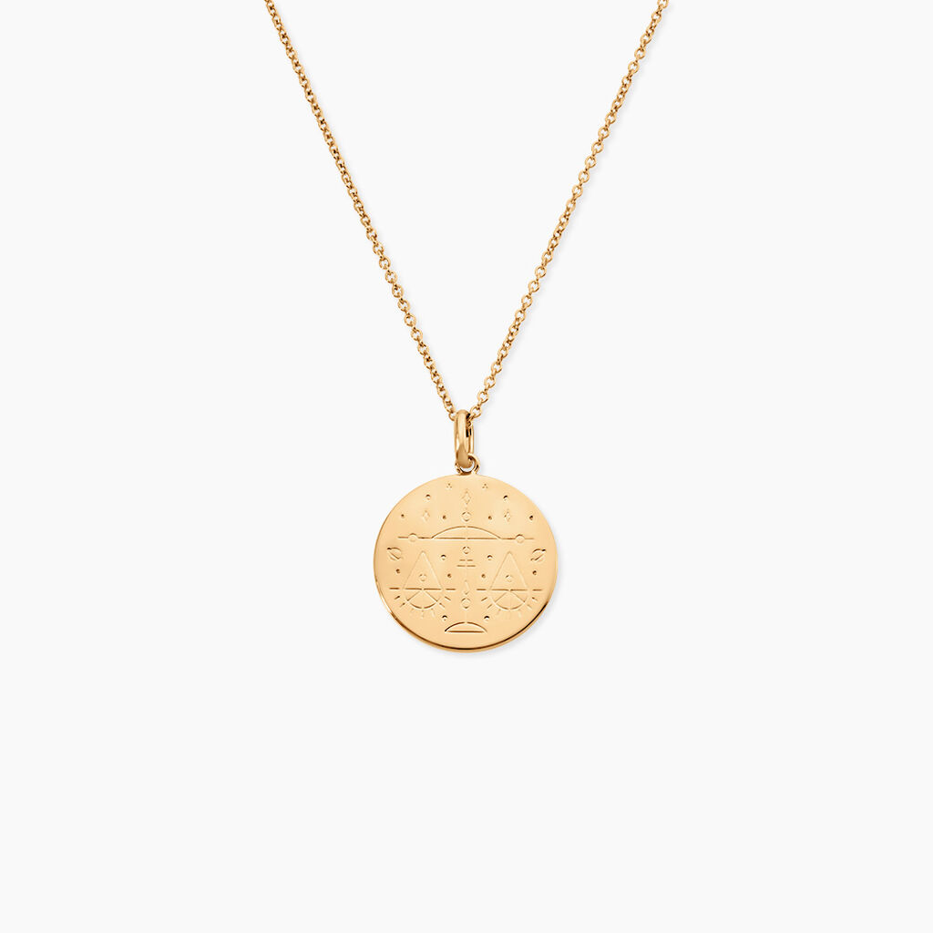 Collier Astro Plaqu&eacute; Or - Colliers ete Femme | Marc Orian