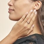 Bague Celia Or Rose Diamant - Bagues pierres pr&eacute;cieuses Femme | Marc Orian