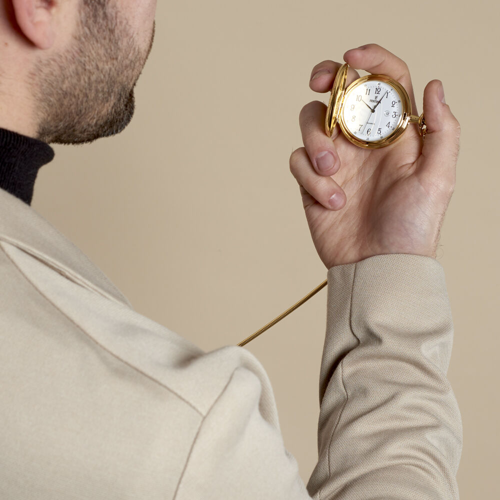 Montre Festina Gousset Blanc - Montres classiques Famille | Marc Orian