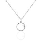 Collier Anas Argent Blanc Oxyde De Zirconium - Colliers avec pierres Femme | Marc Orian