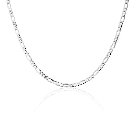 Collier Vivian Argent Blanc - Chaines Homme | Marc Orian