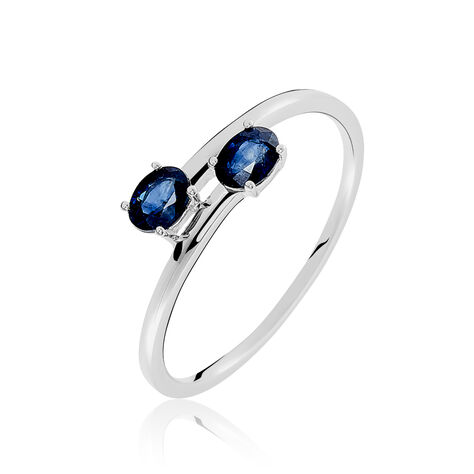 Bague Sienna Or Blanc Saphir - Bagues vintage Femme | Marc Orian