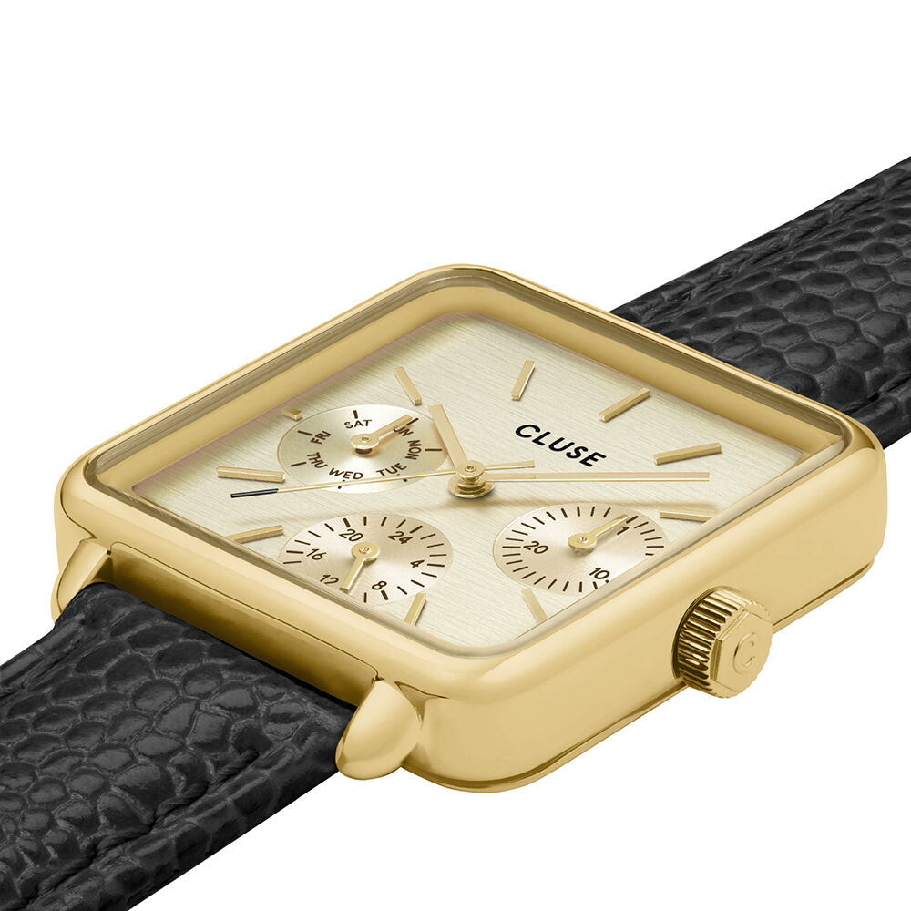 Montre Cluse La Tétragone Multifunction Doré - Montres étanches Femme | Marc Orian