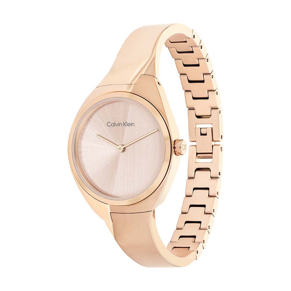 Montre Calvin Klein Charming Bicolore Doré / Rose - Montres étanches Femme | Marc Orian