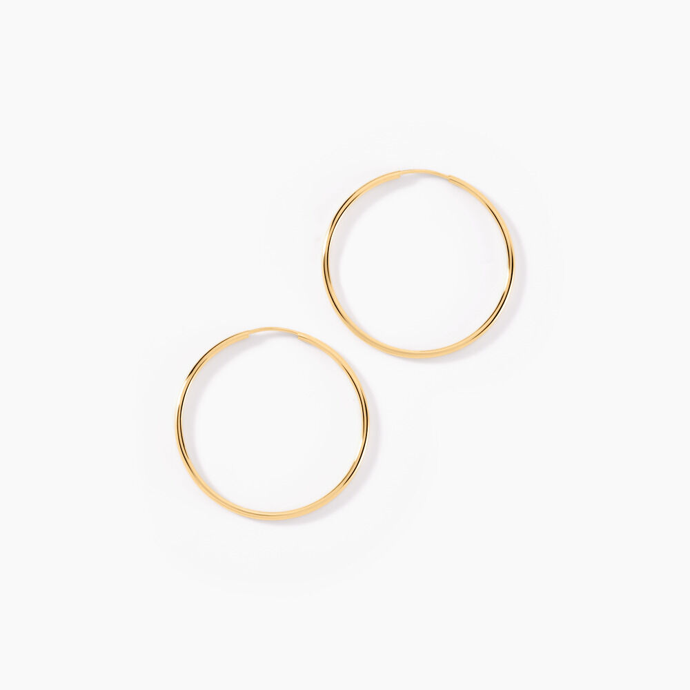 Cr&eacute;oles Valencina Or Jaune - Cr&eacute;oles Femme | Marc Orian