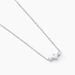 Collier Desert Argent Blanc Oxyde De Zirconium - Colliers avec pierres Femme | Marc Orian
