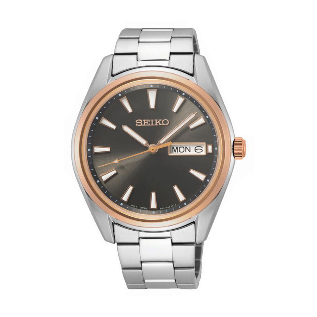 Montre Seiko Classique Homme Gris - Montres classiques Homme | Marc Orian