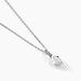 Collier Romance Or Blanc Oxyde De Zirconium - Colliers avec pierres Femme | Marc Orian
