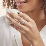 Bague Elyne Or Blanc Diamant - Parures de mariage Femme | Marc Orian