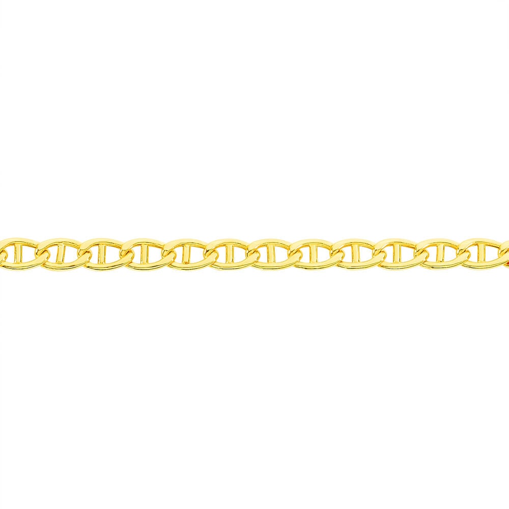 Bracelet Eunice Or Jaune Maille Marine - Bracelets mailles Enfant | Marc Orian