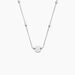 Collier Argent Blanc Monca - Colliers fantaisie Femme | Marc Orian