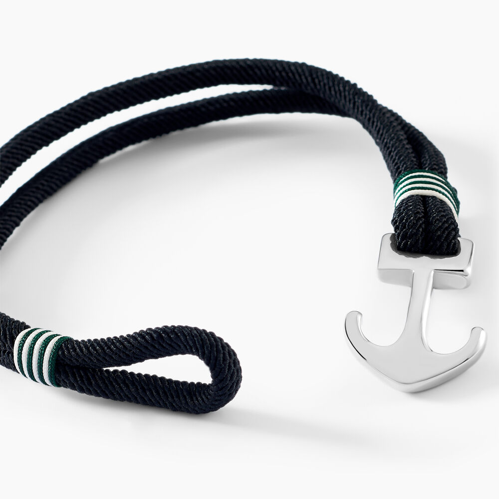 Bracelet Malo Acier Blanc - Bracelets cordons Homme | Marc Orian