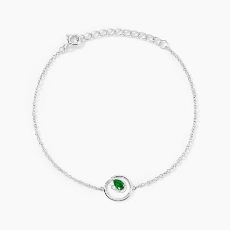 Bracelet Romea Argent Blanc Oxyde De Zirconium - Bracelets chaînes Femme | Marc Orian