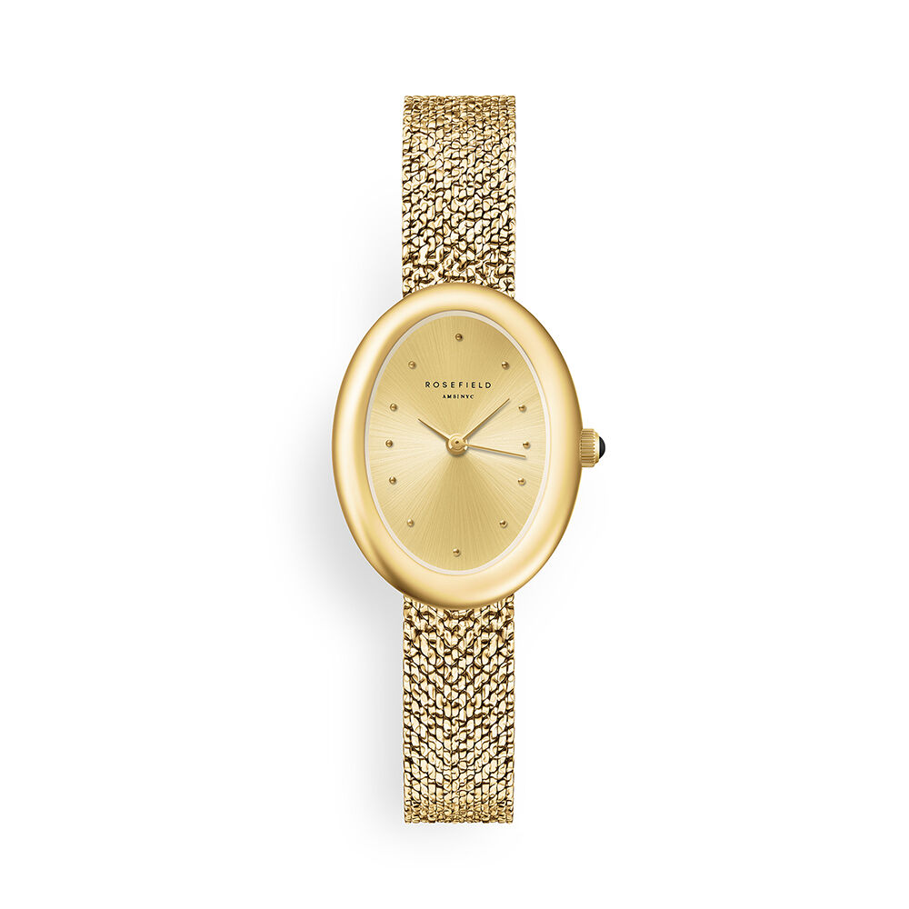 Montre Rosefield Ovale Champagne - Montres &eacute;tanches Femme | Marc Orian