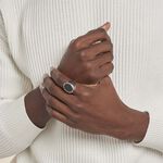 Bague Thimeo Argent Blanc Onyx - Bagues de promesse Homme | Marc Orian