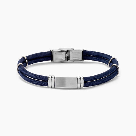 Bracelet Yannik Acier Blanc - Bracelets cordons Homme | Marc Orian