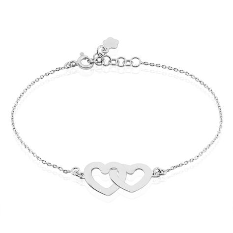 Bracelet Aalia Argent Blanc - Bracelets Anneaux Entrelaces Femme | Marc Orian