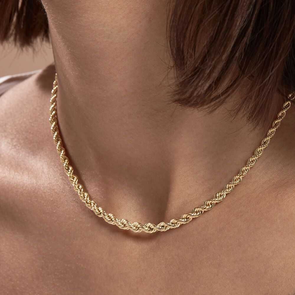 Collier Or Jaune Jerry Danilo - Chaines Femme | Marc Orian