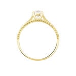 Bague Solitaire Rosemonde Or Jaune Oxyde De Zirconium - Solitaires Femme | Marc Orian