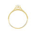 Bague Solitaire Rosemonde Or Jaune Oxyde De Zirconium - Solitaires Femme | Marc Orian