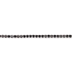 Bracelet Lou-anne Argent Blanc Oxyde De Zirconium Noir - Bracelets fantaisie Femme | Marc Orian