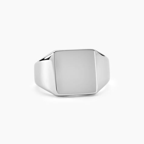 Chevaliere Acier Blanc Winebald - Bijoux fantaisie Homme | Marc Orian