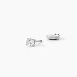 Boucles D'oreilles Puces One Or Jaune Diamants - Boucles d'oreilles mariage Femme | Marc Orian
