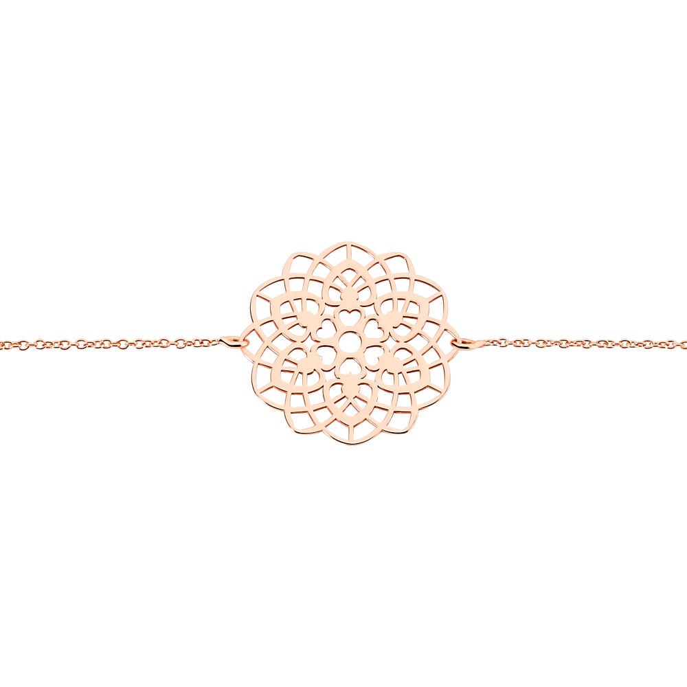 Bracelet Mina Argent Rose - Bracelets chaînes Femme | Marc Orian
