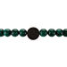 Bracelet Jourdan Acier Noir Malachite - Bracelets chaînes Homme | Marc Orian