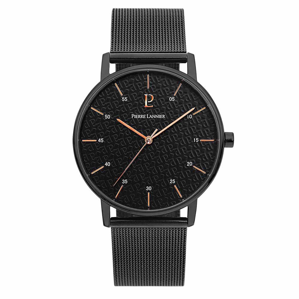 Montre Pierre Lannier Collection Cityline Noir - Montres &eacute;tanches Homme | Marc Orian