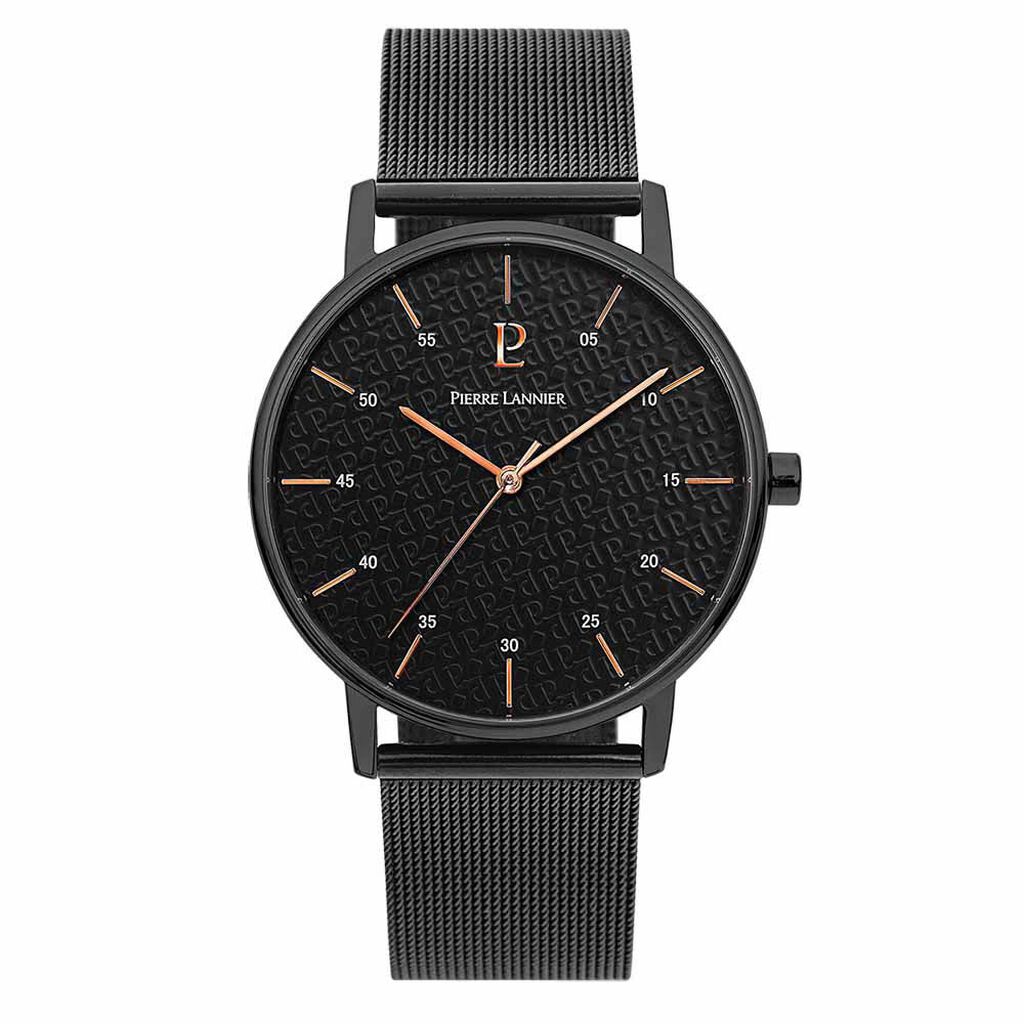 Montre Pierre Lannier Collection Cityline Noir - Montres &eacute;tanches Homme | Marc Orian