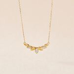 Collier Laverna Or Jaune Diamant - Colliers avec pierres Femme | Marc Orian