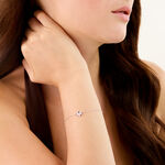 Bracelet Isabel Argent Blanc Oxyde De Zirconium - Bracelets fantaisie Femme | Marc Orian