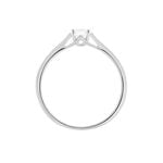 Bague Solitaire Solena Or Blanc Diamant - Solitaires Femme | Marc Orian