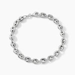 Bracelet Carrus Argent Blanc - Bracelets mailles Homme | Marc Orian
