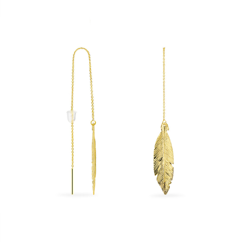 Boucles D'oreilles Pendantes Soline Or Jaune -  Femme | Marc Orian