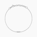 Bracelet Kaiko Argent Blanc Oxyde De Zirconium - Bracelets fantaisie Femme | Marc Orian