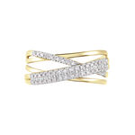 Bague Roslyn Or Jaune Diamant Blanc - Parures de mariage Femme | Marc Orian