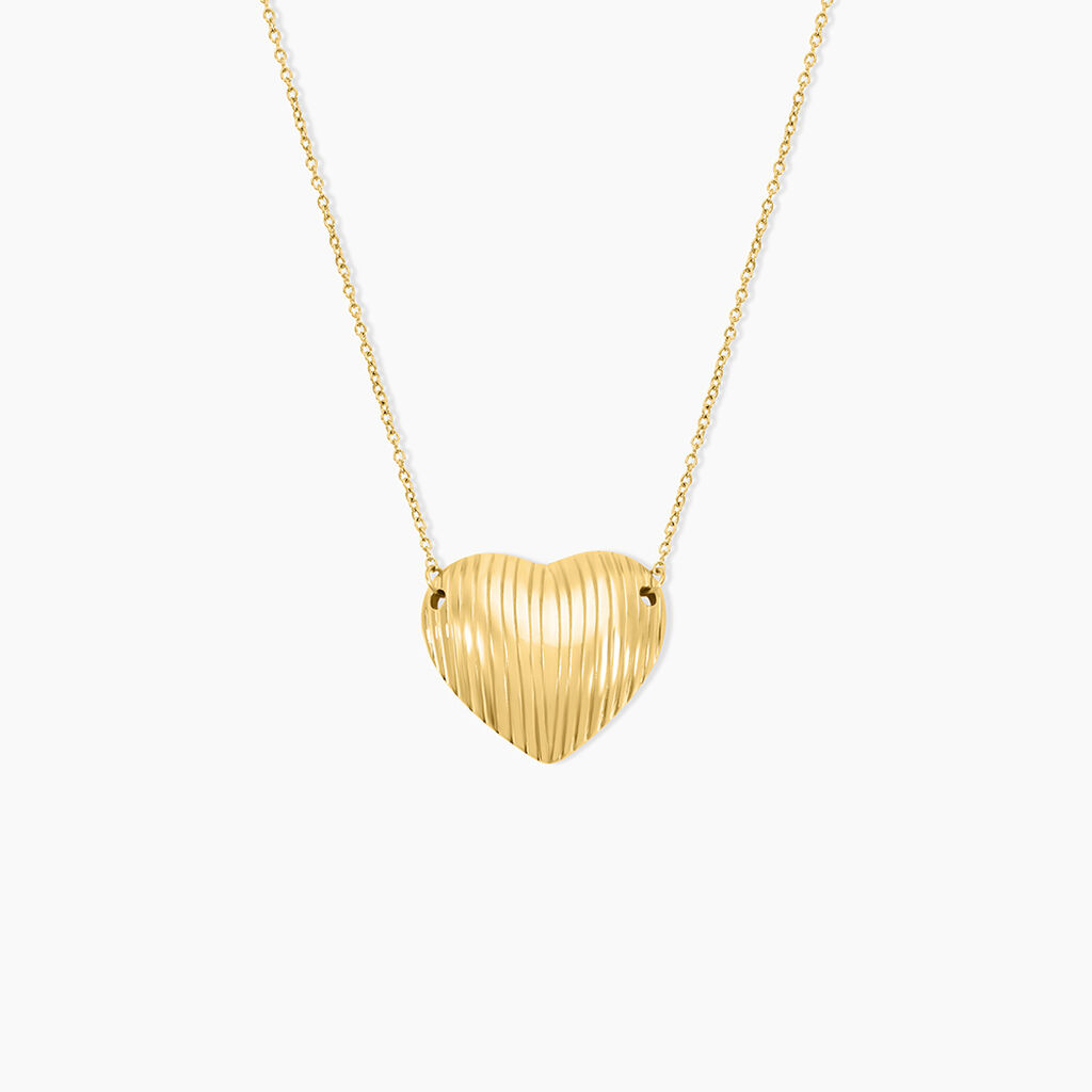 Collier Nolene Acier Jaune - Nouveautés Femme | Marc Orian
