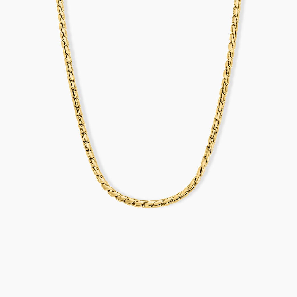 Collier Sloane Acier Jaune - Colliers fantaisie Femme | Marc Orian