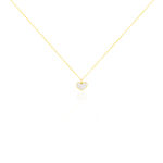 Collier Amaryllis Coeur Or Jaune Nacre - Colliers avec pierres Enfant | Marc Orian
