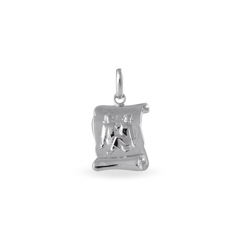 Pendentif Omayra Argent Blanc - Bijoux personnalis&eacute;s Famille | Marc Orian