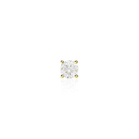 Boucle D'oreille Puce Unitaire Victoria Or Jaune Diamant - Boucles d'oreilles mariage Famille | Marc Orian