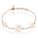 Bracelet Margotte Argent Rose - Bracelets fantaisie Femme | Marc Orian