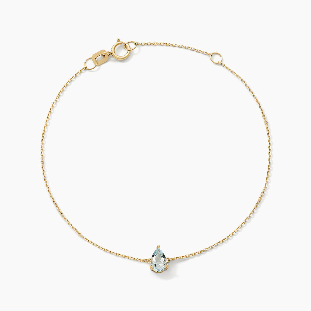 Bracelet Goutte Or Jaune Topaze - Bracelets chaînes Femme | Marc Orian